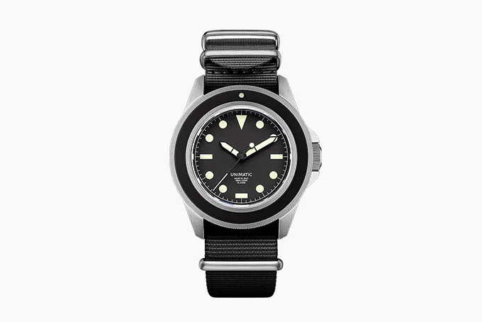 Unimatic UC1 minimalist diver watch