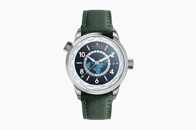 Farer World Timer Automatic with colorful dial