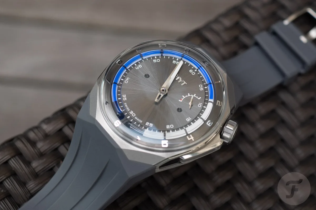 HYT T1 models with different colored rubber straps