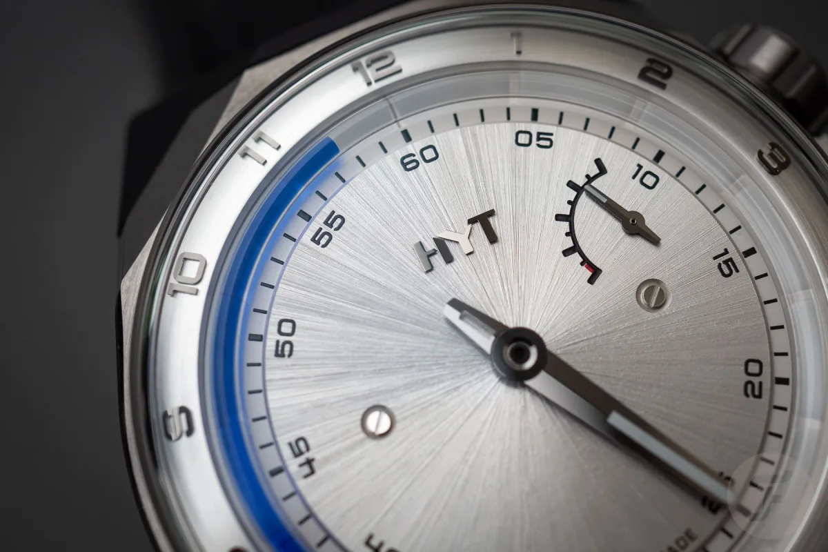 HYT T1 closed dial with sunray finish