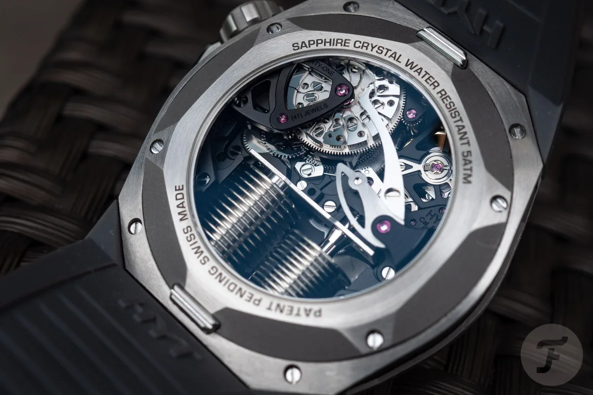 HYT T1 caliber 501-CM movement