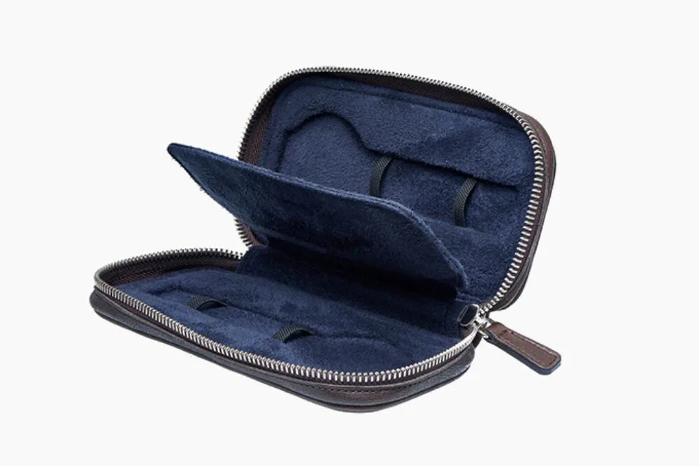 Hodinkee Leather Mini Folio with suede lining