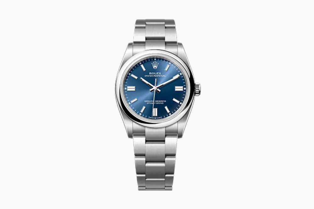 Rolex Oyster Perpetual entry-level luxury watch