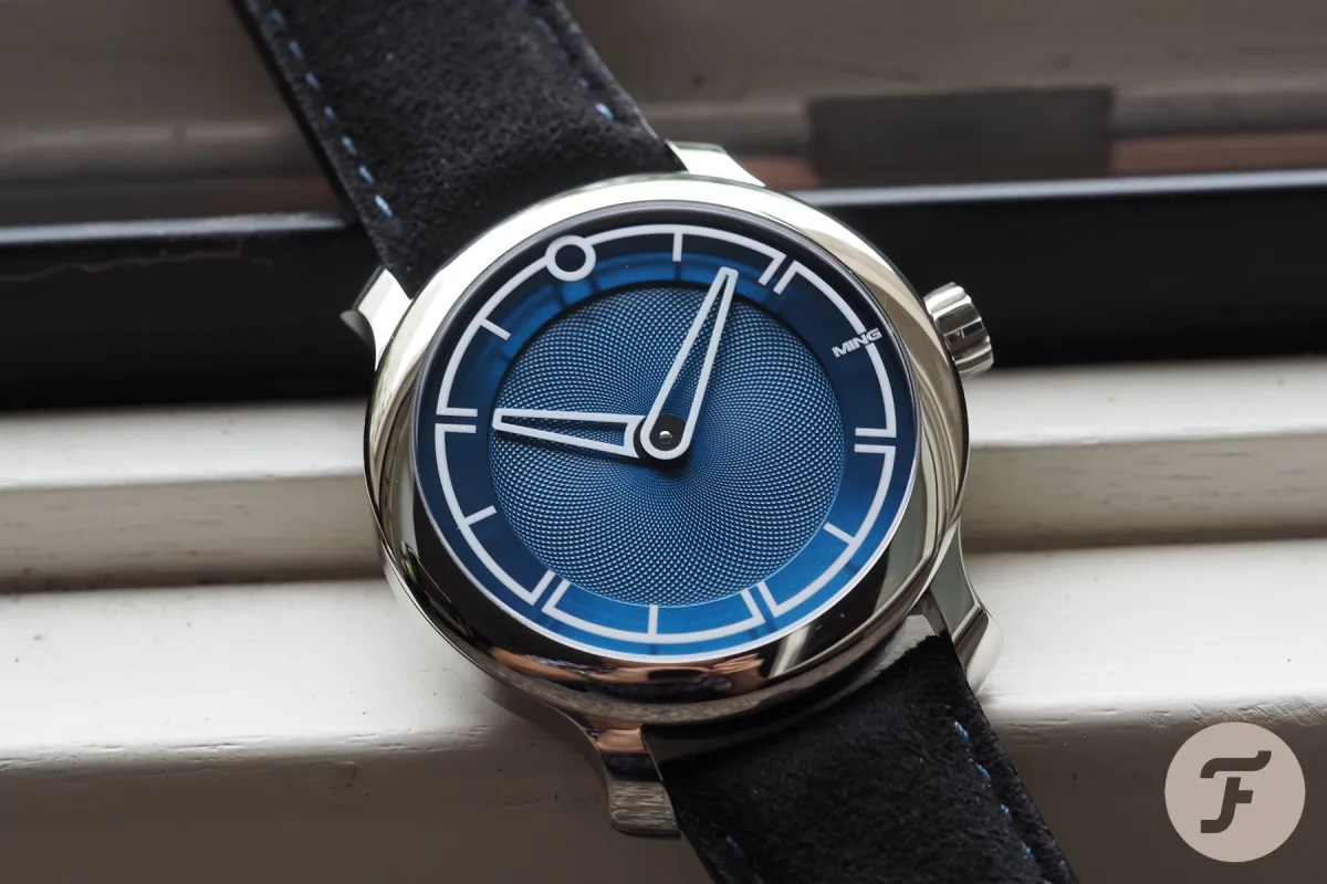 Close-up of Seiko SPB411 Navigator Timer
