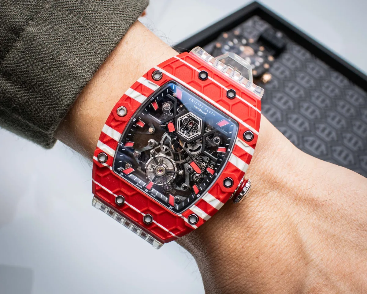 Philipp Plein Crypto King Flying Tourbillon promotional image