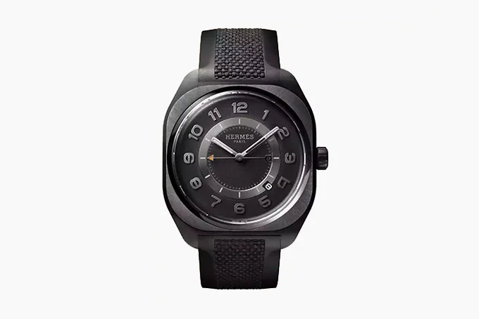 Hermès H08 Graphene Composite in stylish black.