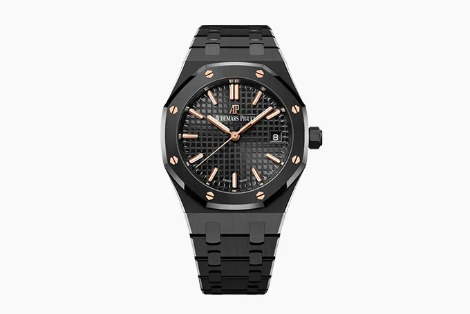 Audemars Piguet Royal Oak Black Ceramic watch.