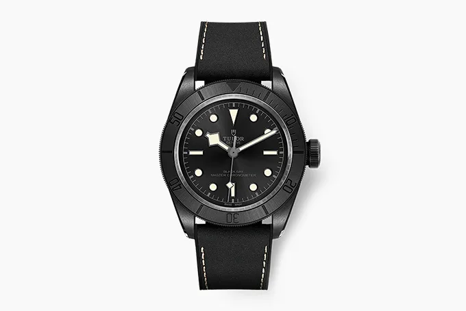 Tudor Black Bay Ceramic with modern black look.