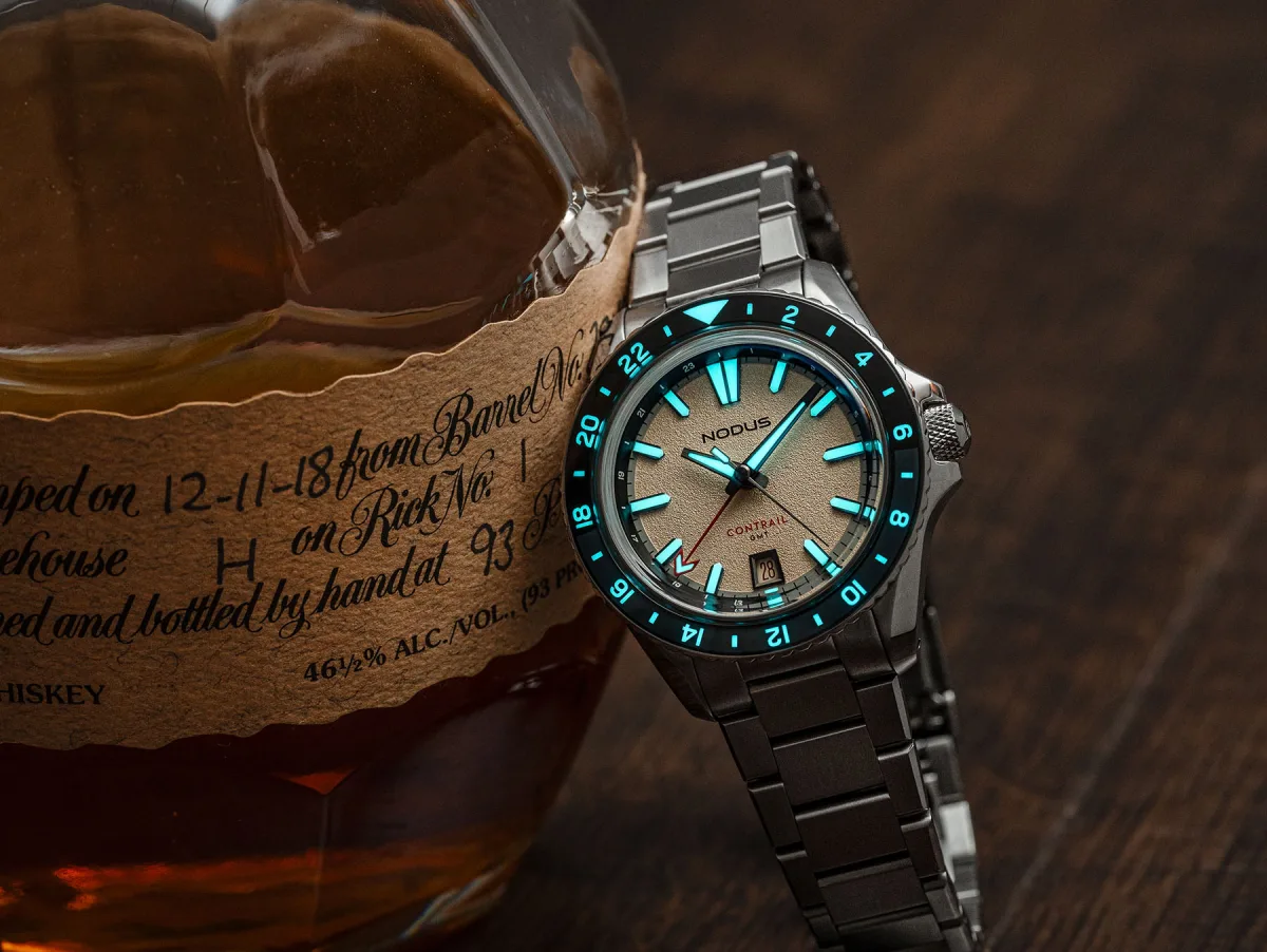 Nodus Contrail GMT flat-link bracelet
