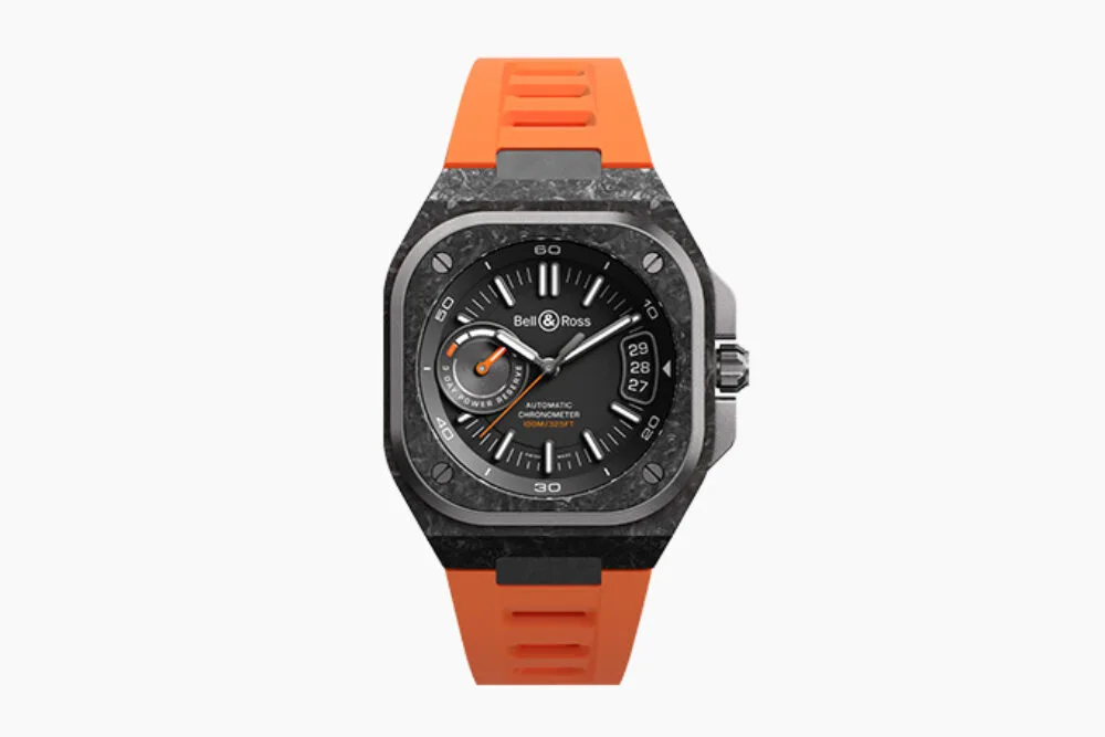 Bell & Ross BR-X5 Carbon Orange watch