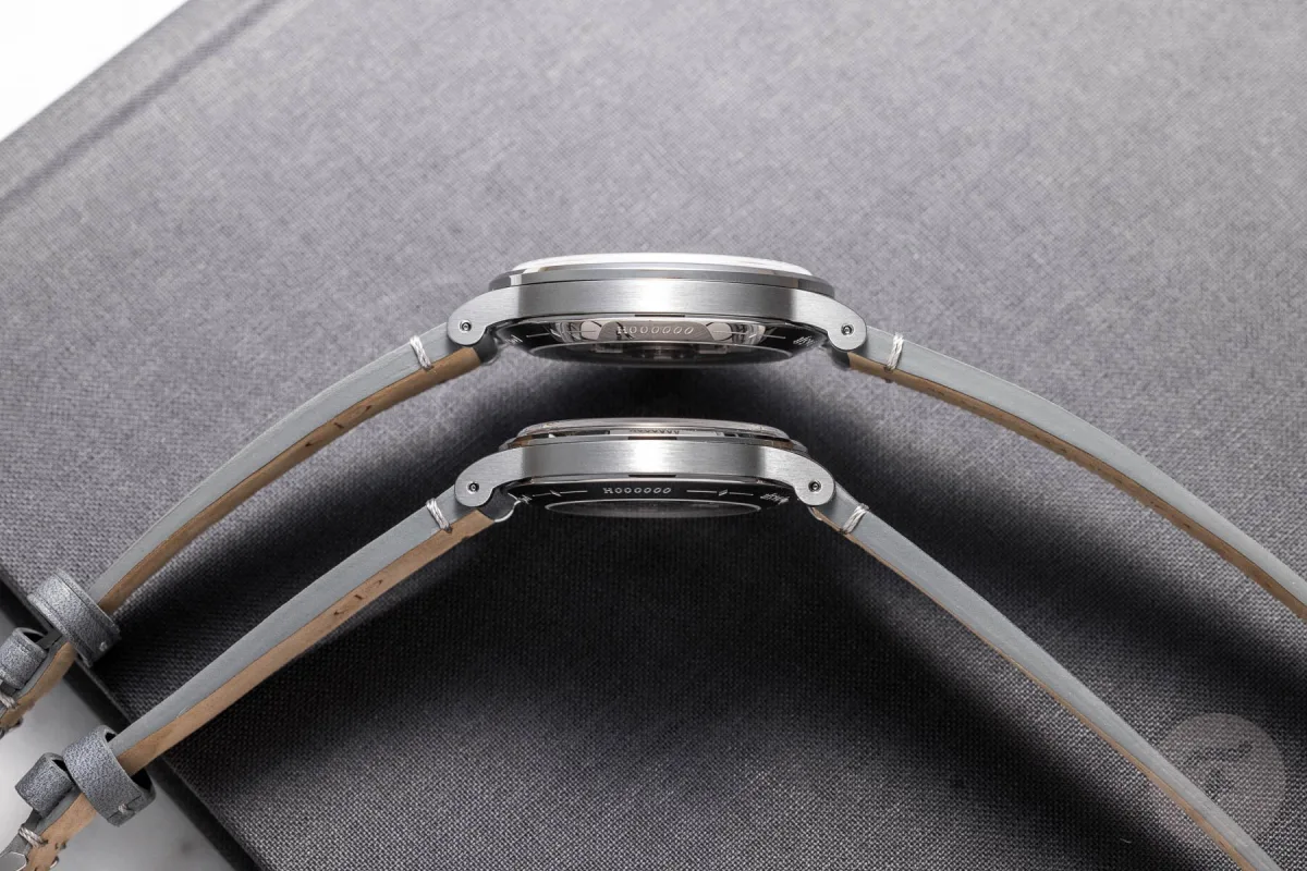 Back view showing the RW4200 caliber through sapphire