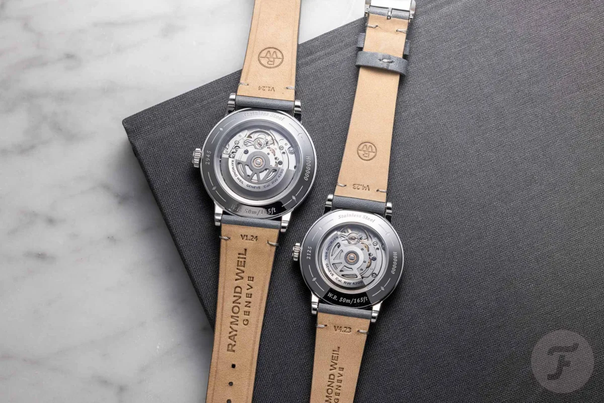 Raymond Weil Millesime Moon Phase dial detail