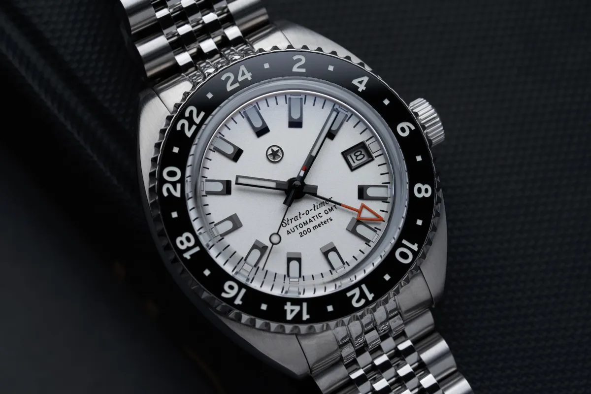 The new Jack Mason Strat-o-timer GMT watch model