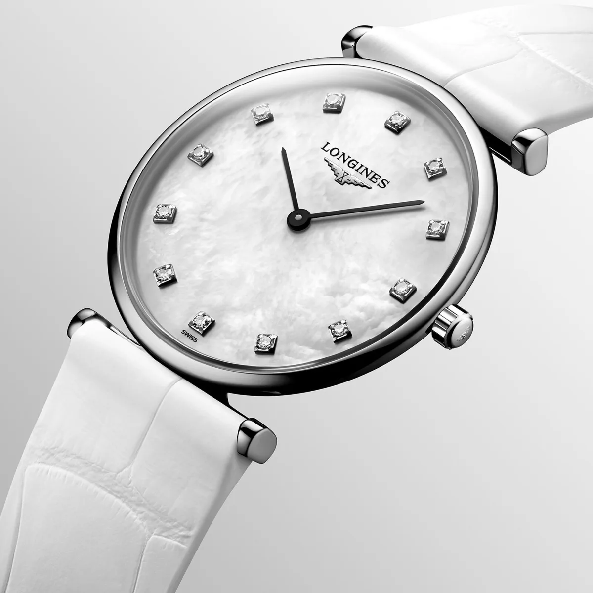 Longines La Grande Classique with mother of pearl dial.