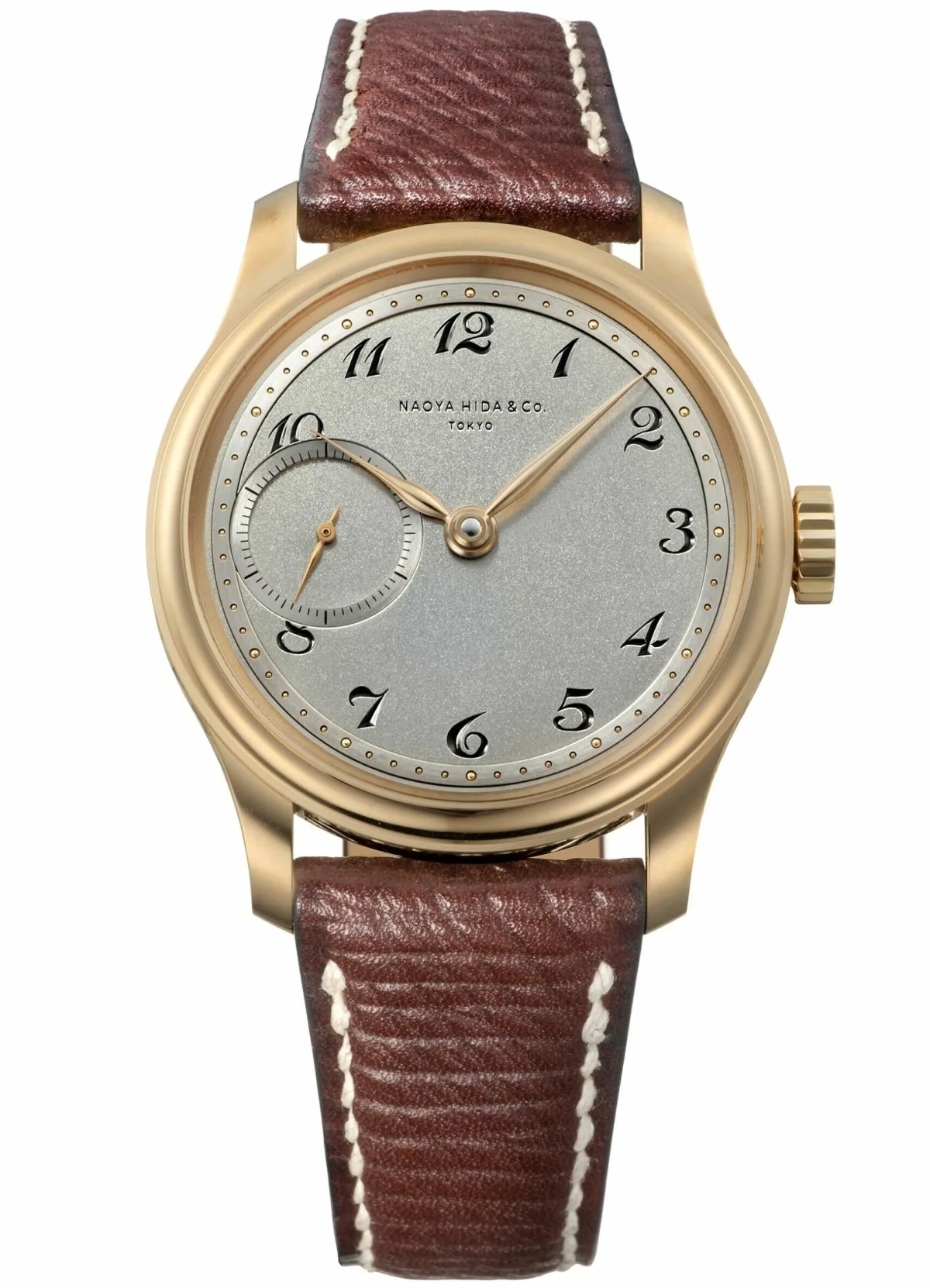 Close-up of NH Type 5A's rectangular case and dial