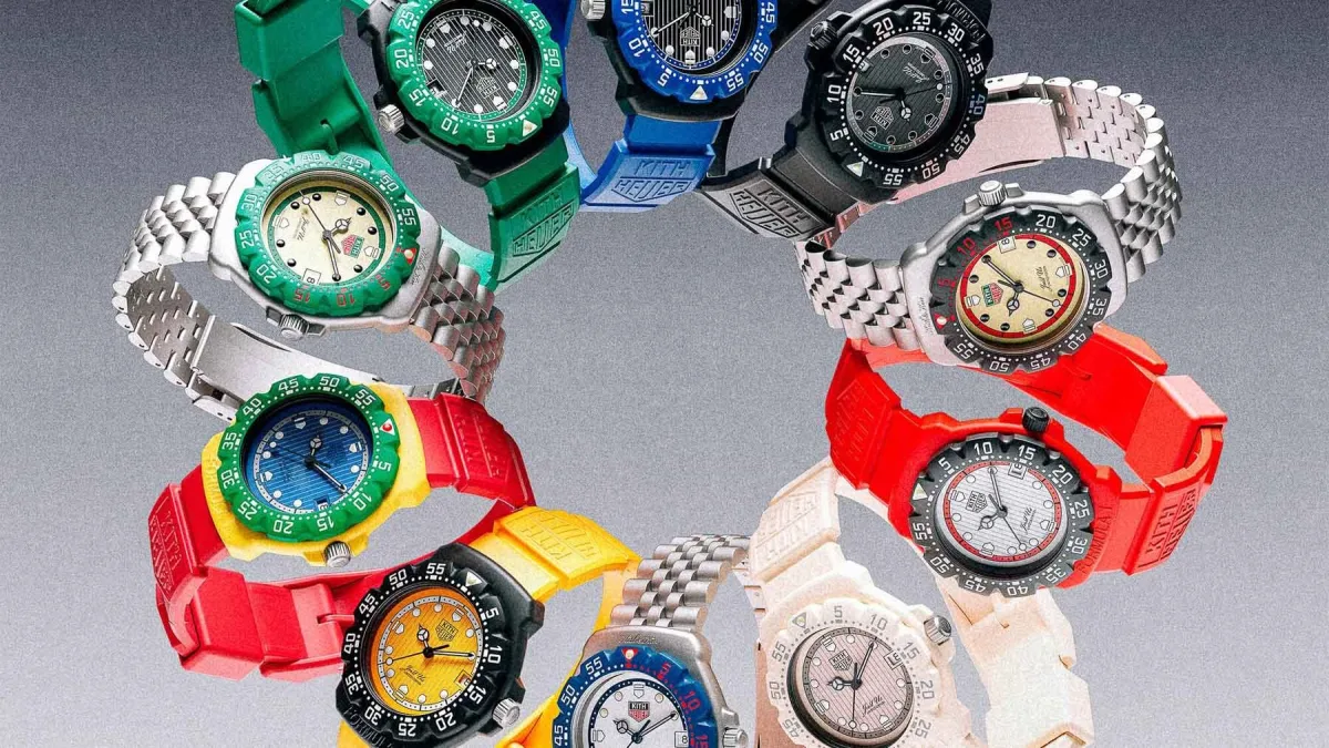 TAG Heuer Formula 1 watch from the 1986 original collection