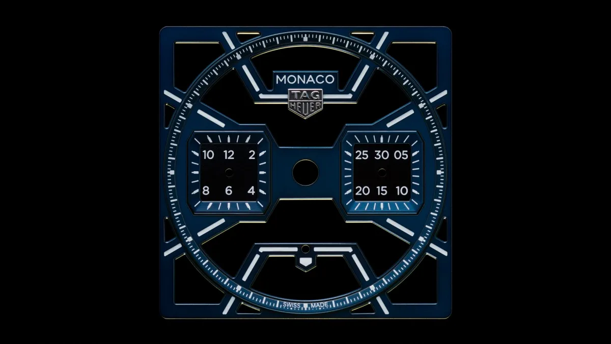 TAG Heuer Monaco chronograph black DLC titanium case