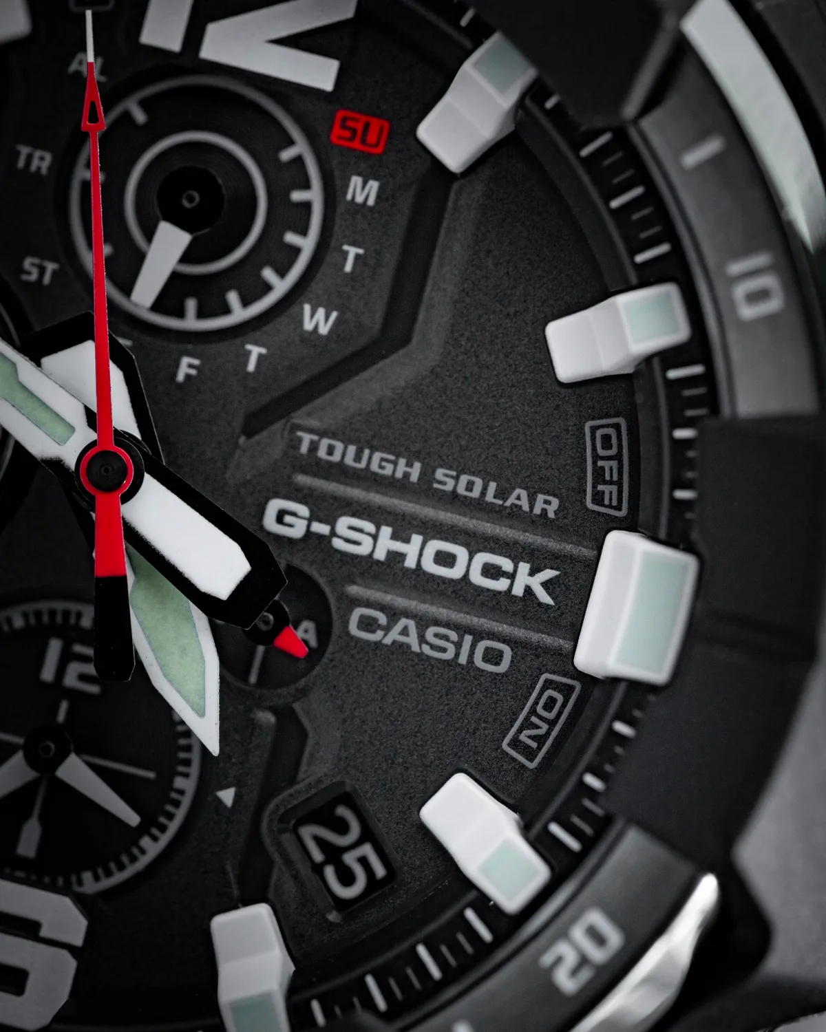 Aviator wearing CASIO G-SHOCK GRAVITYMASTER GRB300