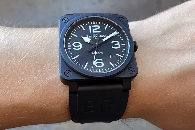Bell & Ross BR 03-92 watch strap