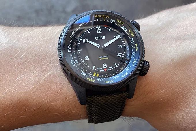 Oris Big Crown ProPilot watch case
