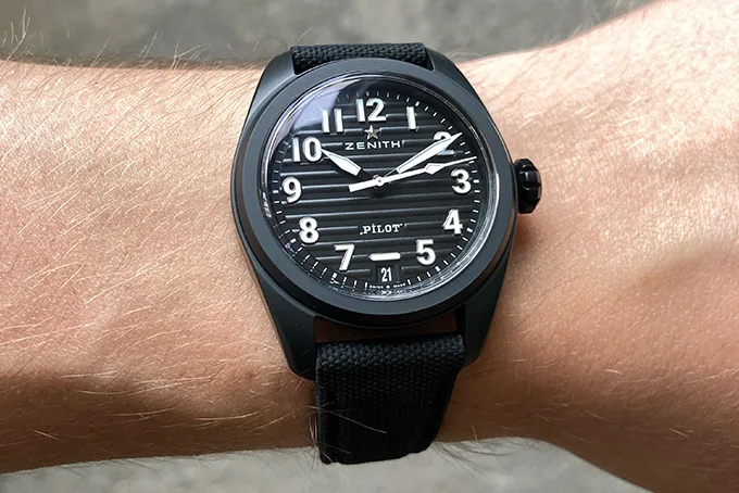 Zenith Pilot watch strap