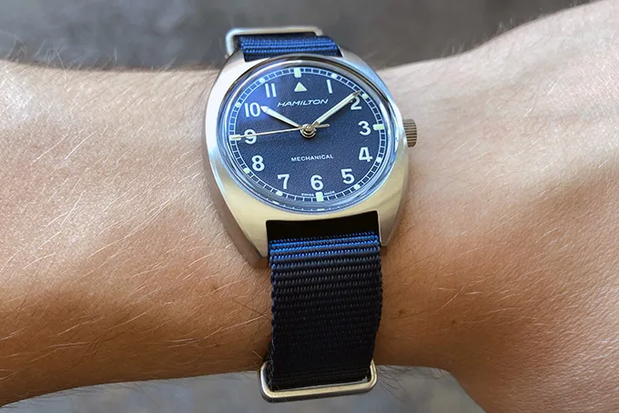 Hamilton Khaki watch close-up