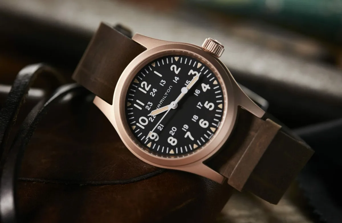 Hamilton Khaki Field Mechanical Bronze watch
