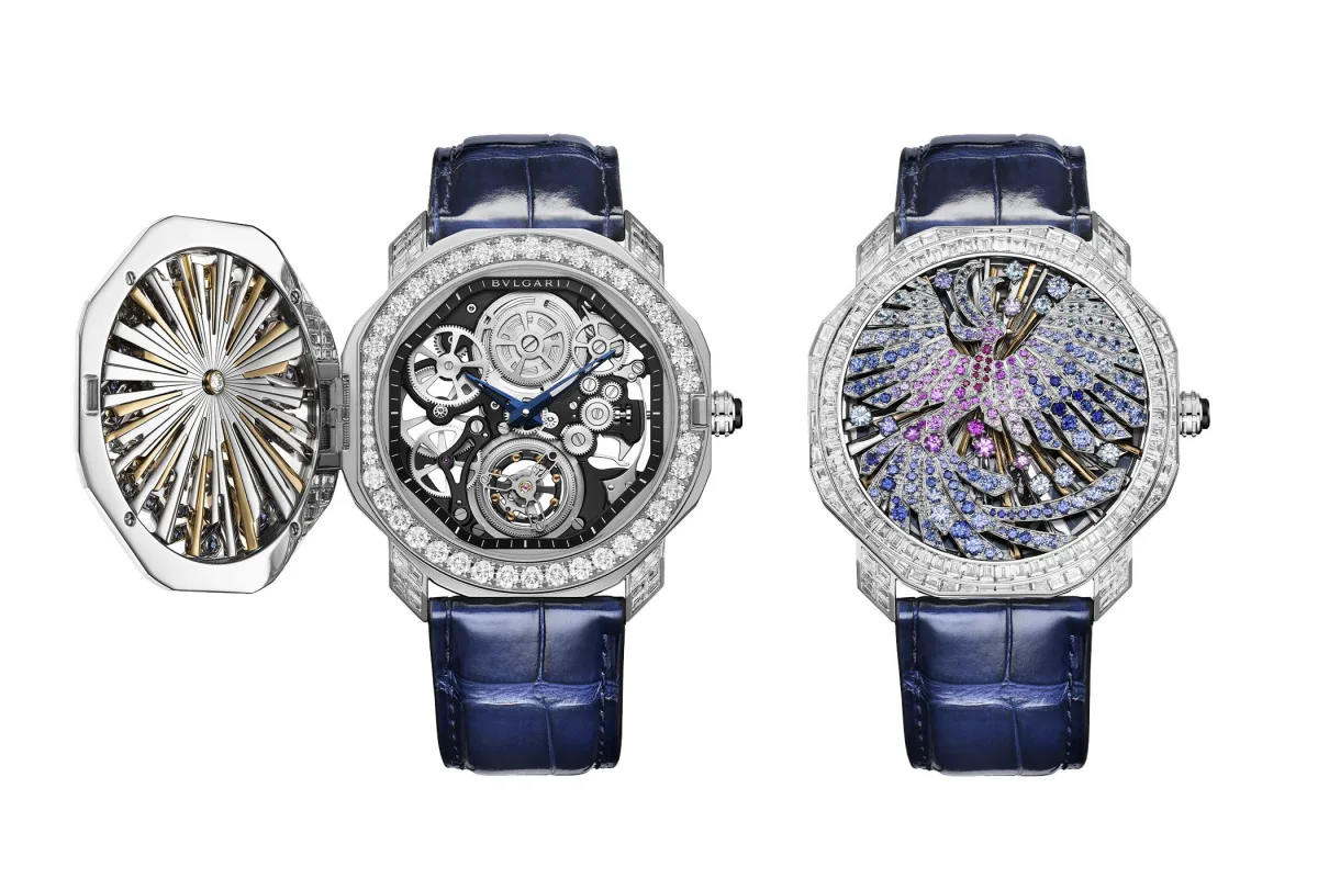 Bulgari Fenice Octo Roma with a flying tourbillon