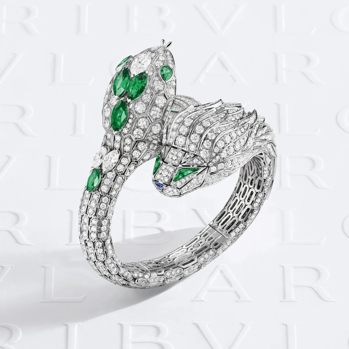 Bulgari Serpenti Misteriosi Chimera with snake and lion heads
