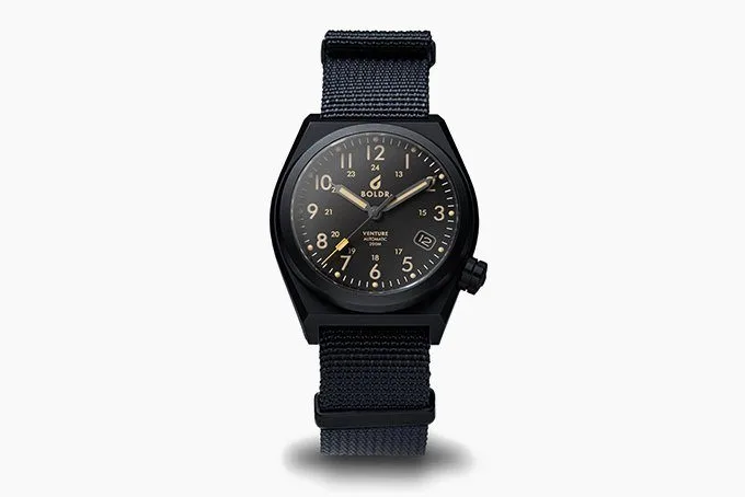 BOLDR Venture Black Dawn watch