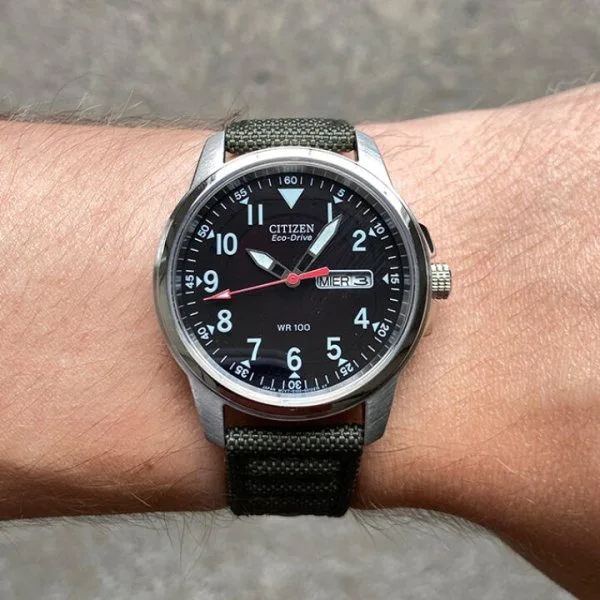 Citizen Chandler watch boxed details