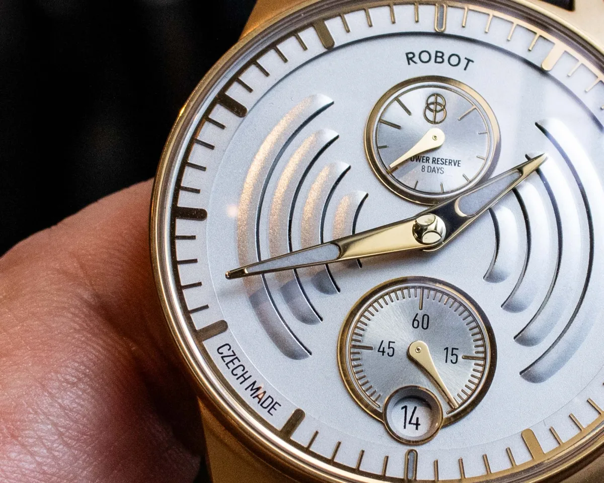 Historical Tatra T77 vehicle that inspired the watch