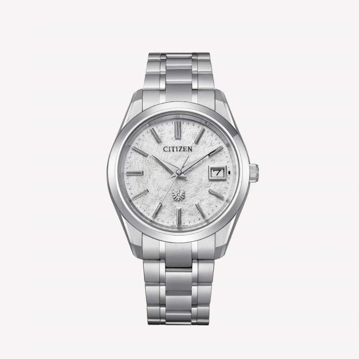Citizen AQ4100-65W titanium watch with perpetual calendar.