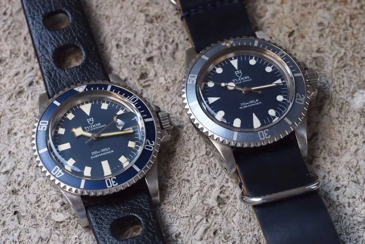 Tudor Black Bay 58 GMT with typical Tudor style