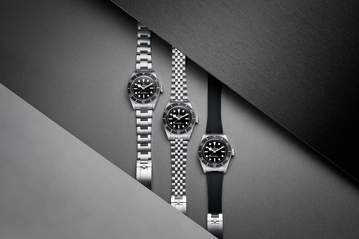 Tudor Black Bay with aluminum bezel insert