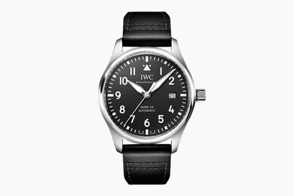 IWC Pilot’s Watch Mark XX with anti-reflective sapphire crystal