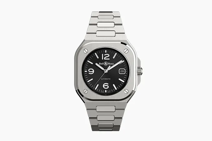 Bell & Ross BR-05 with square case and steel strap
