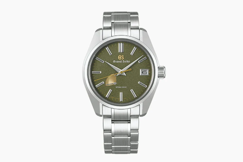 Grand Seiko 44GS Heritage watch with Japanese-inspired dial