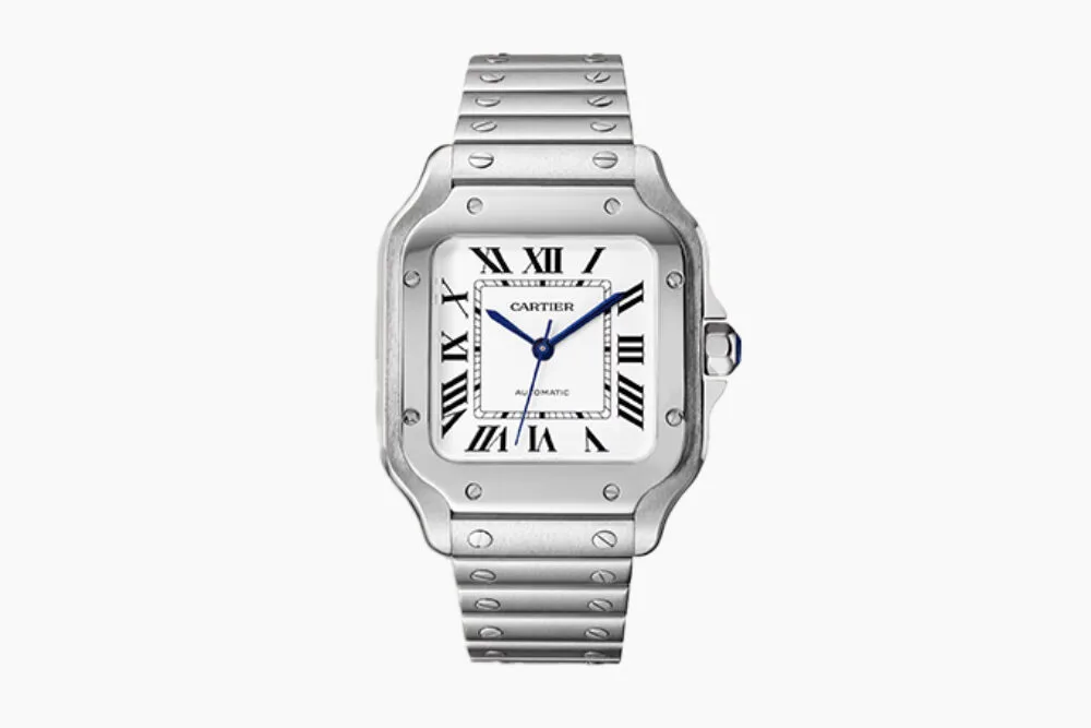 Cartier Santos de Cartier modern sporty watch