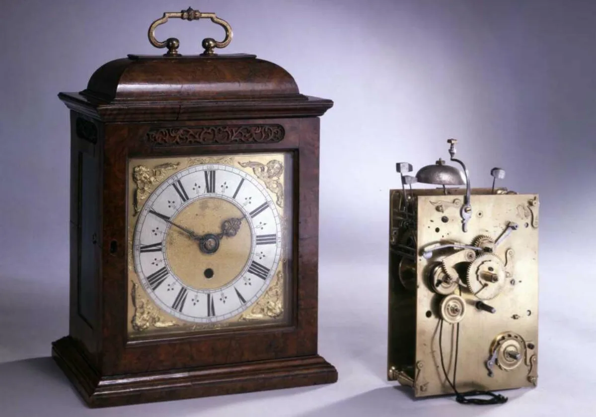 Diagram of early repeating pocket watch