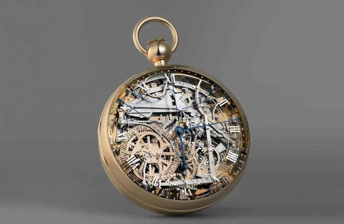 Illustration of gong mechanism in repeater watches