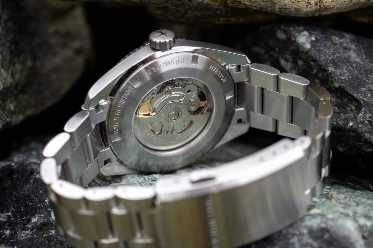 Hamilton Khaki Field Expedition on steel bracelet