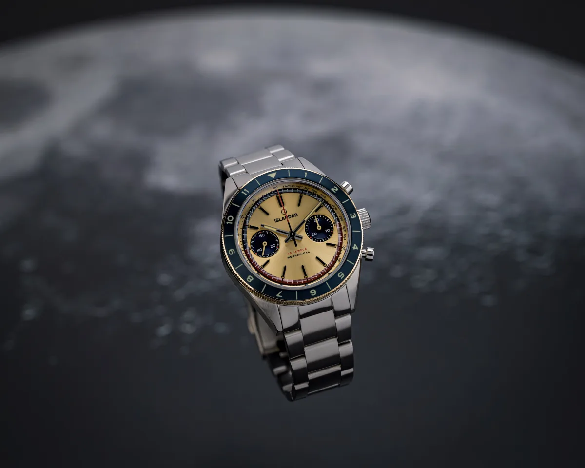 Islander Bridgehampton Racing Chronograph case back