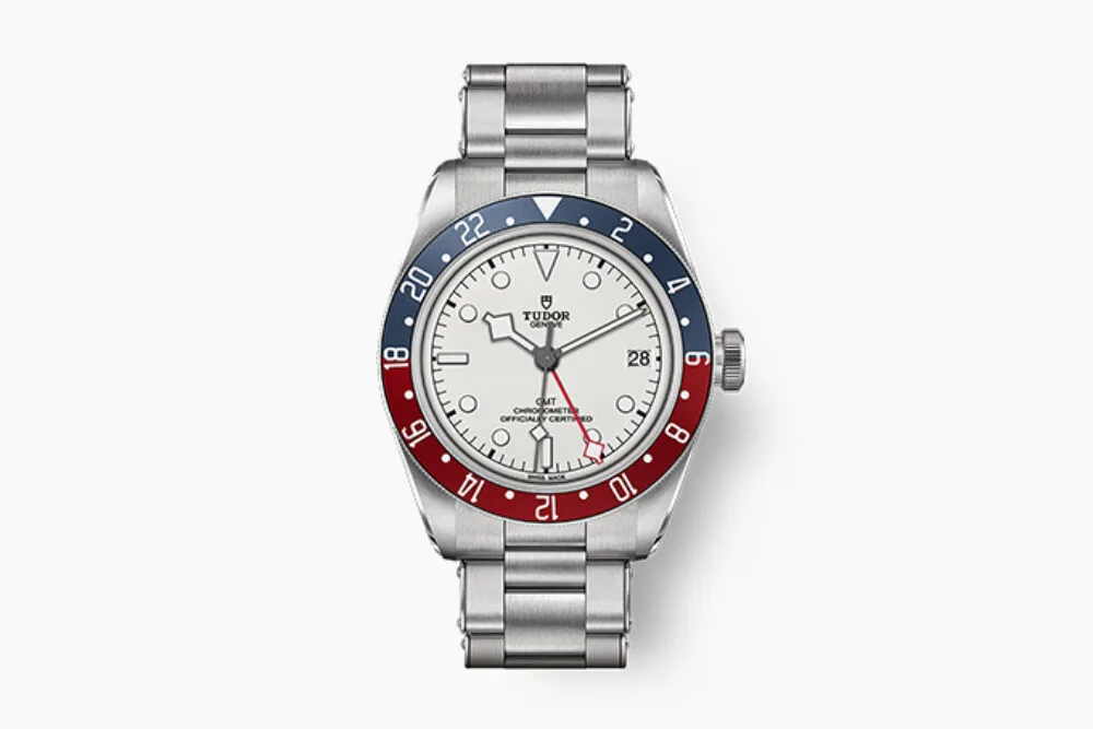 Tudor Black Bay GMT with aluminum Pepsi bezel