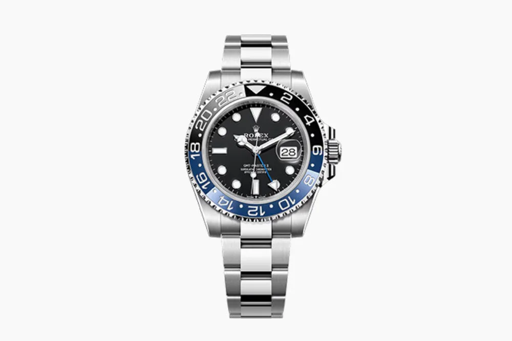 Rolex GMT Master II with iconic Pepsi bezel
