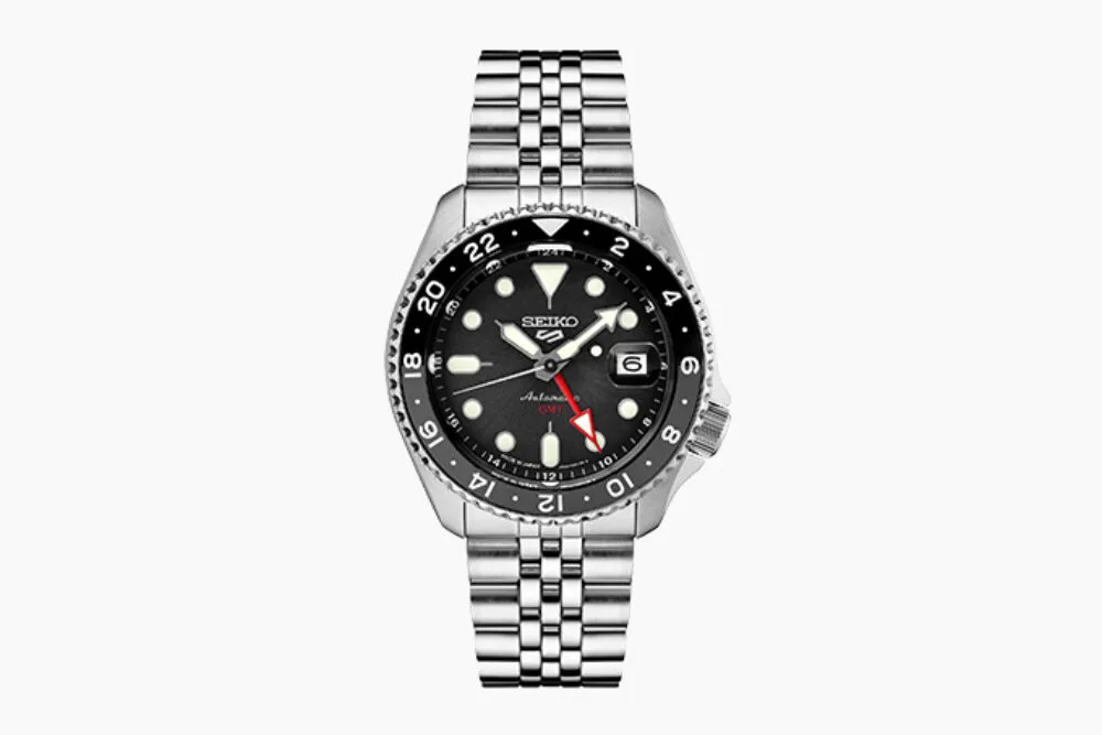 Seiko 5 Sports SKX Sports Style GMT with exhibition back
