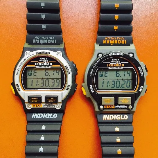 Timex Ironman Triathlon watch from 1986.