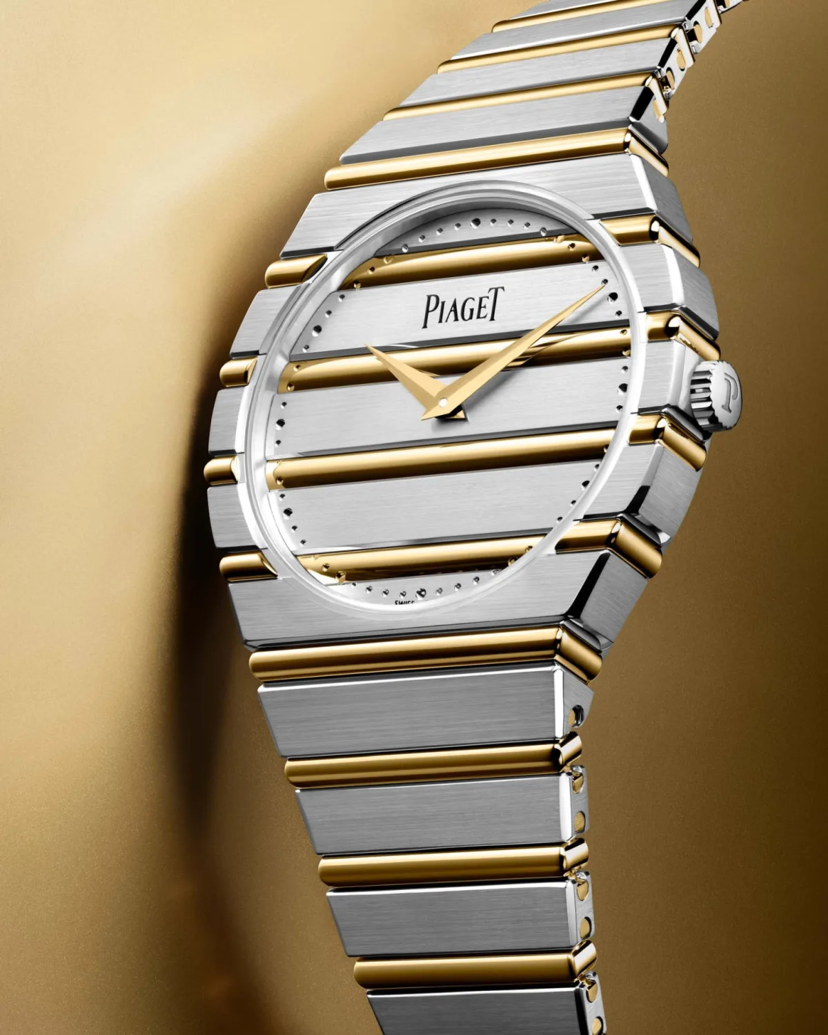 Piaget Polo 79 Two-Tone watch close-up