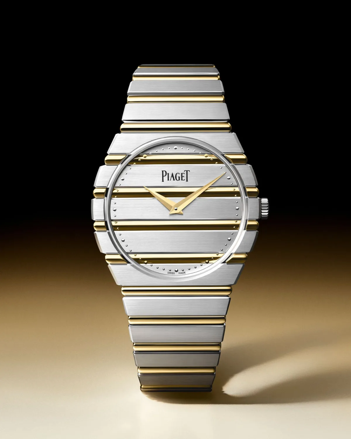 Dial of the Piaget Polo 79 in solid gold