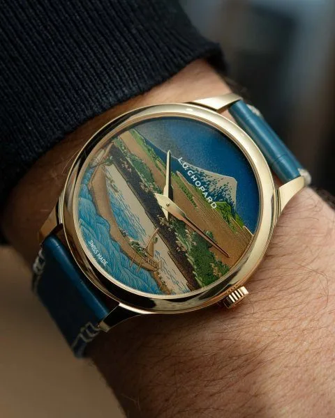 Artistic technique used in Chopard L.U.C XP Urushi Ukiyo-e
